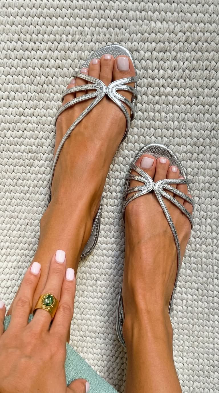 Emilia | Golden Summer Elegance Sandals