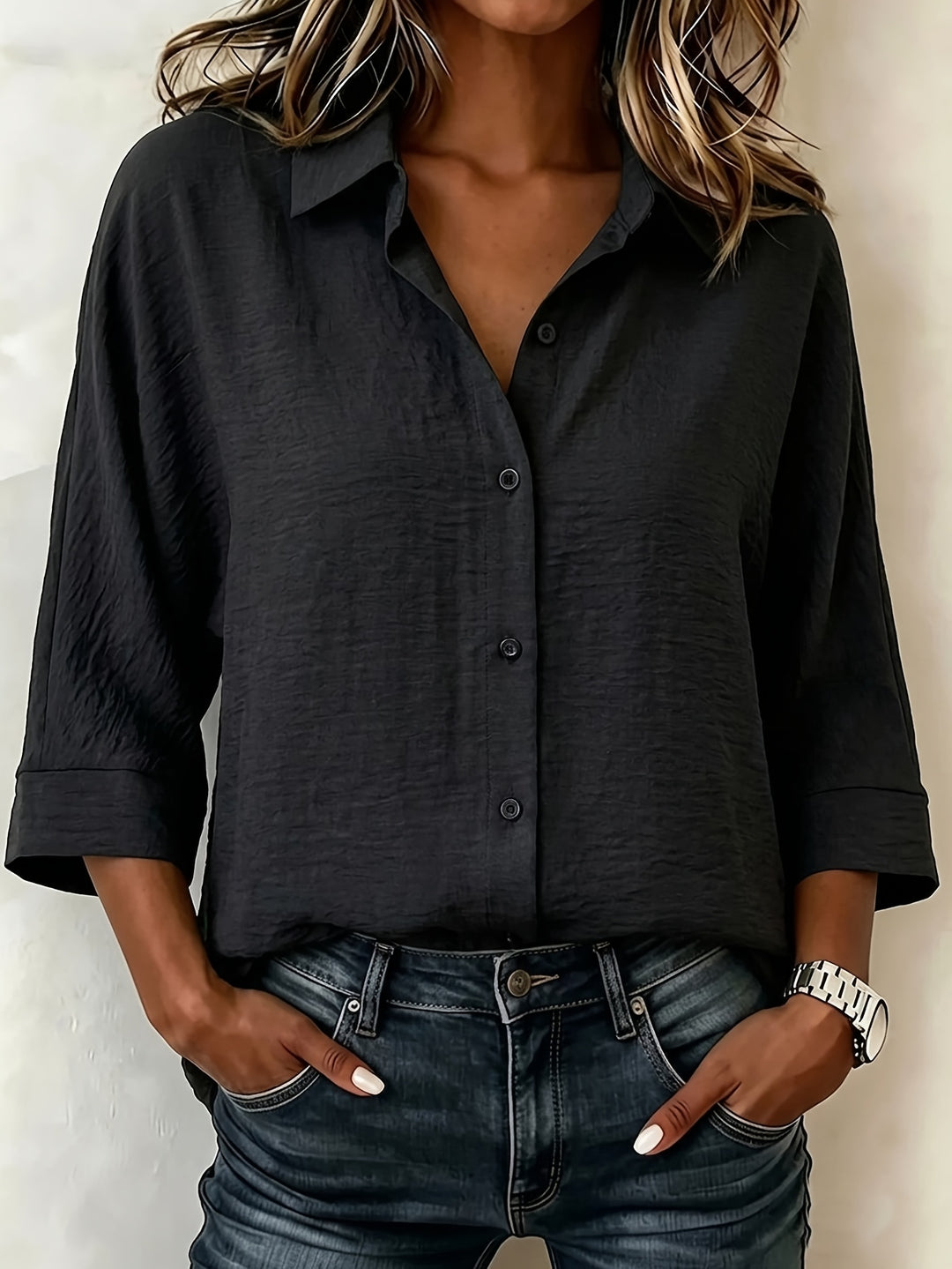 Clara | Classic Button-Up Shirt