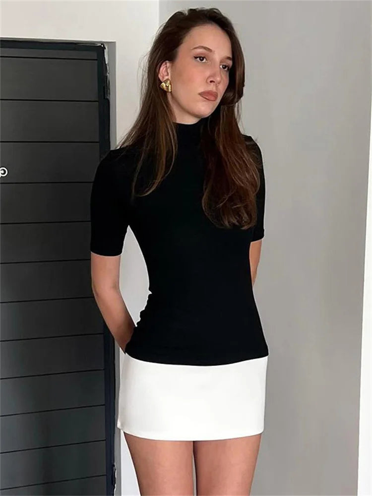 Margot Contour Fit Contrast Dress