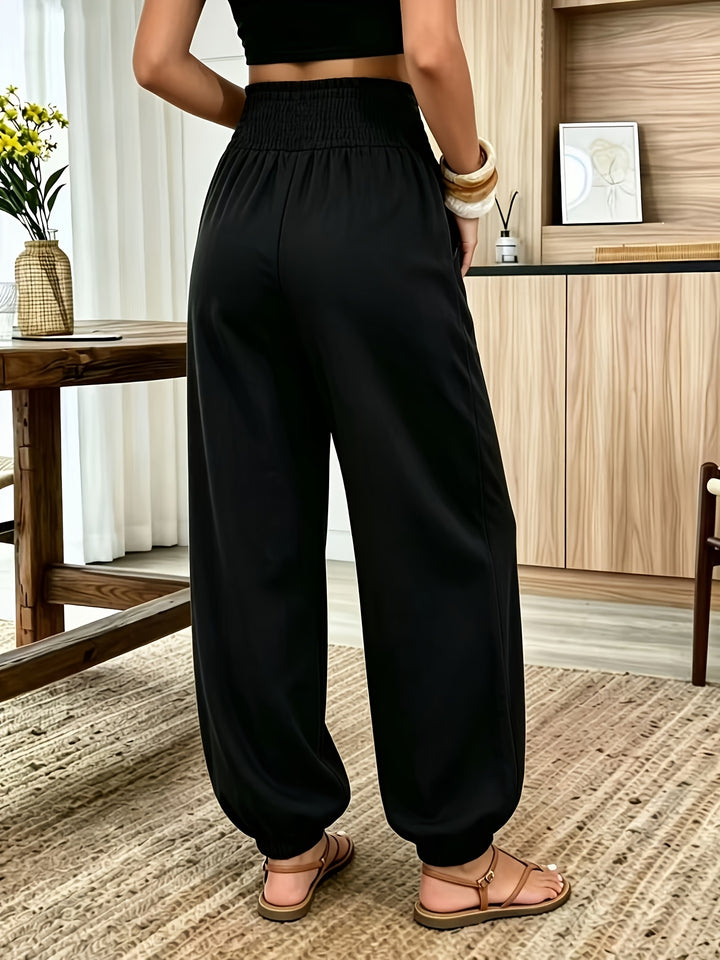 Maya | Smocked Lantern Pants