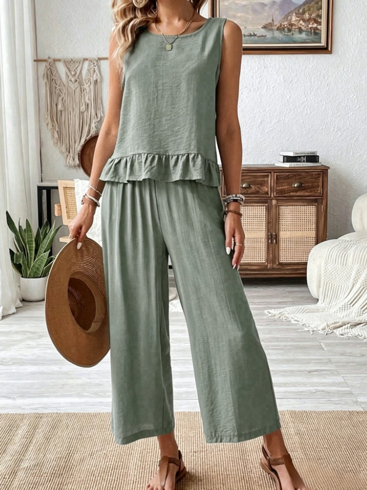 Willow | Ruffled Resort Set