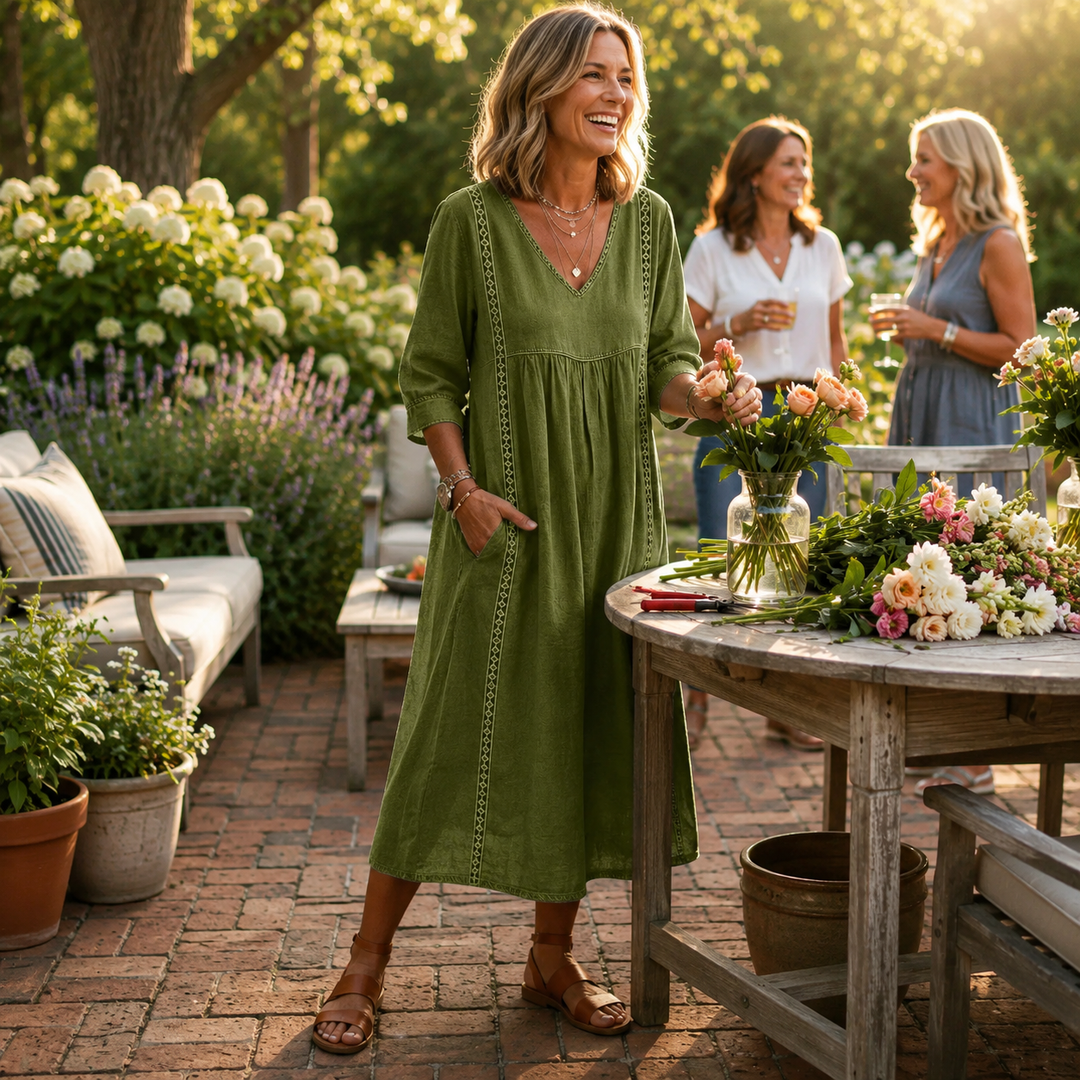 Carmen | Elegant Leightweight Maxi Dress