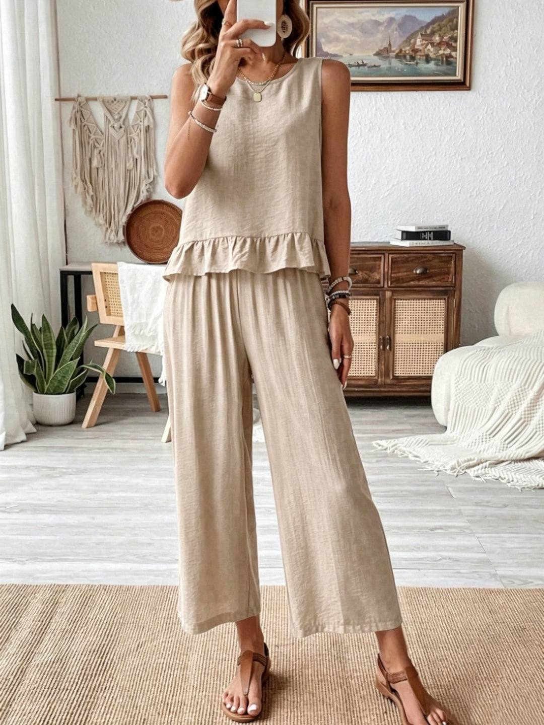 Willow | Ruffled Resort Set