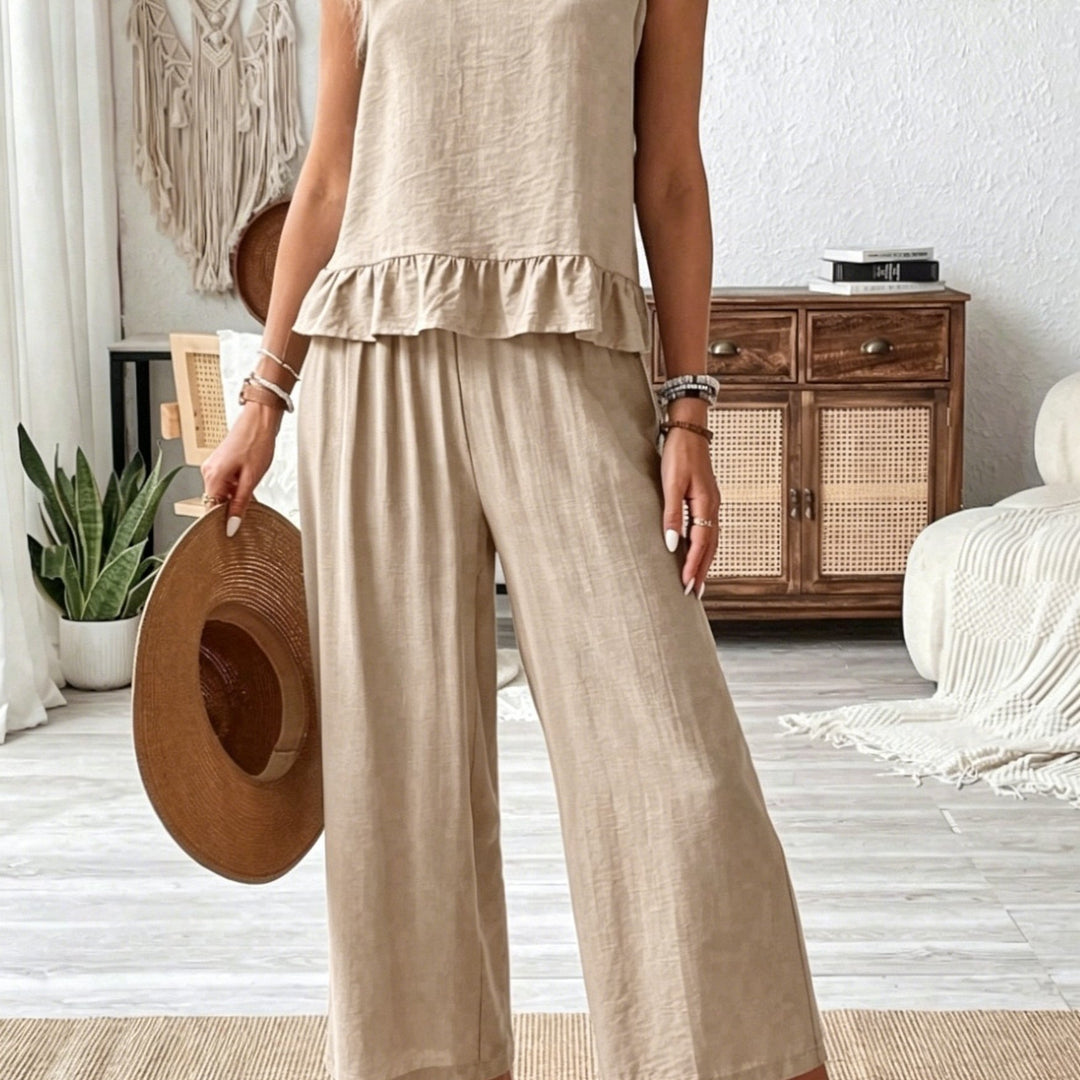Willow | Ruffled Resort Set