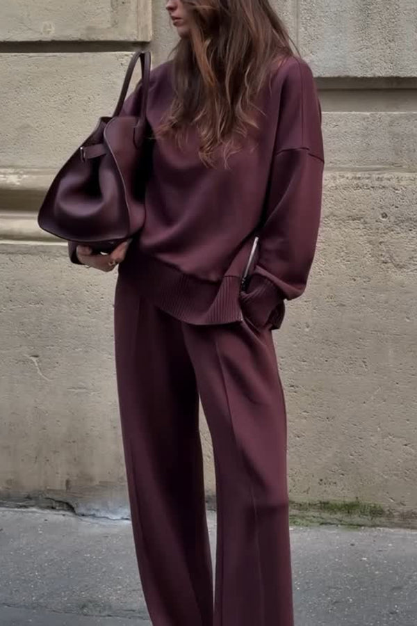 Guilia Relaxed Knitwear Set