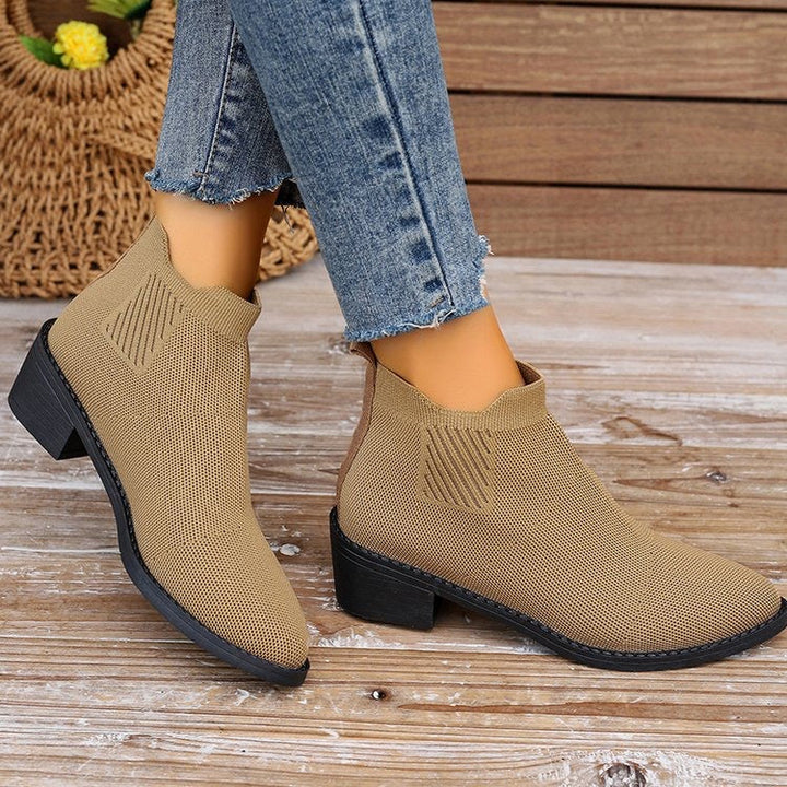 Rhea Slip-On Ankle Boots