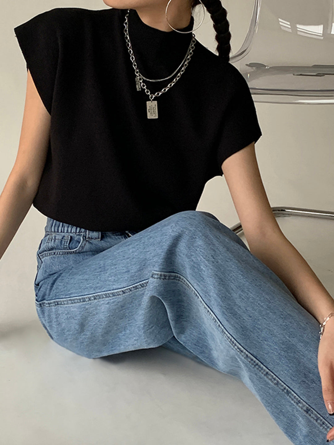 Camille Relaxed Sweater Vest