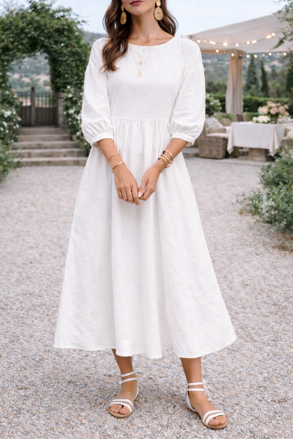Poppy | Maxi Smock Dress