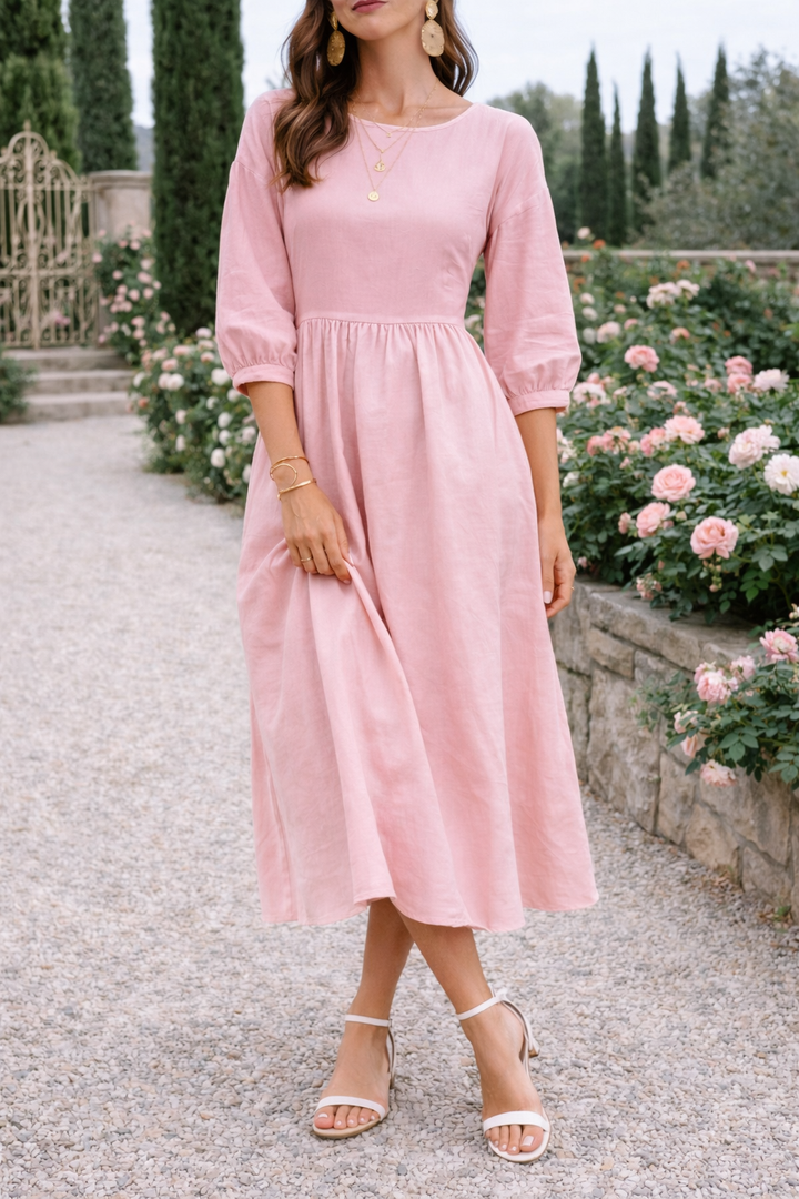 Poppy | Maxi Smock Dress
