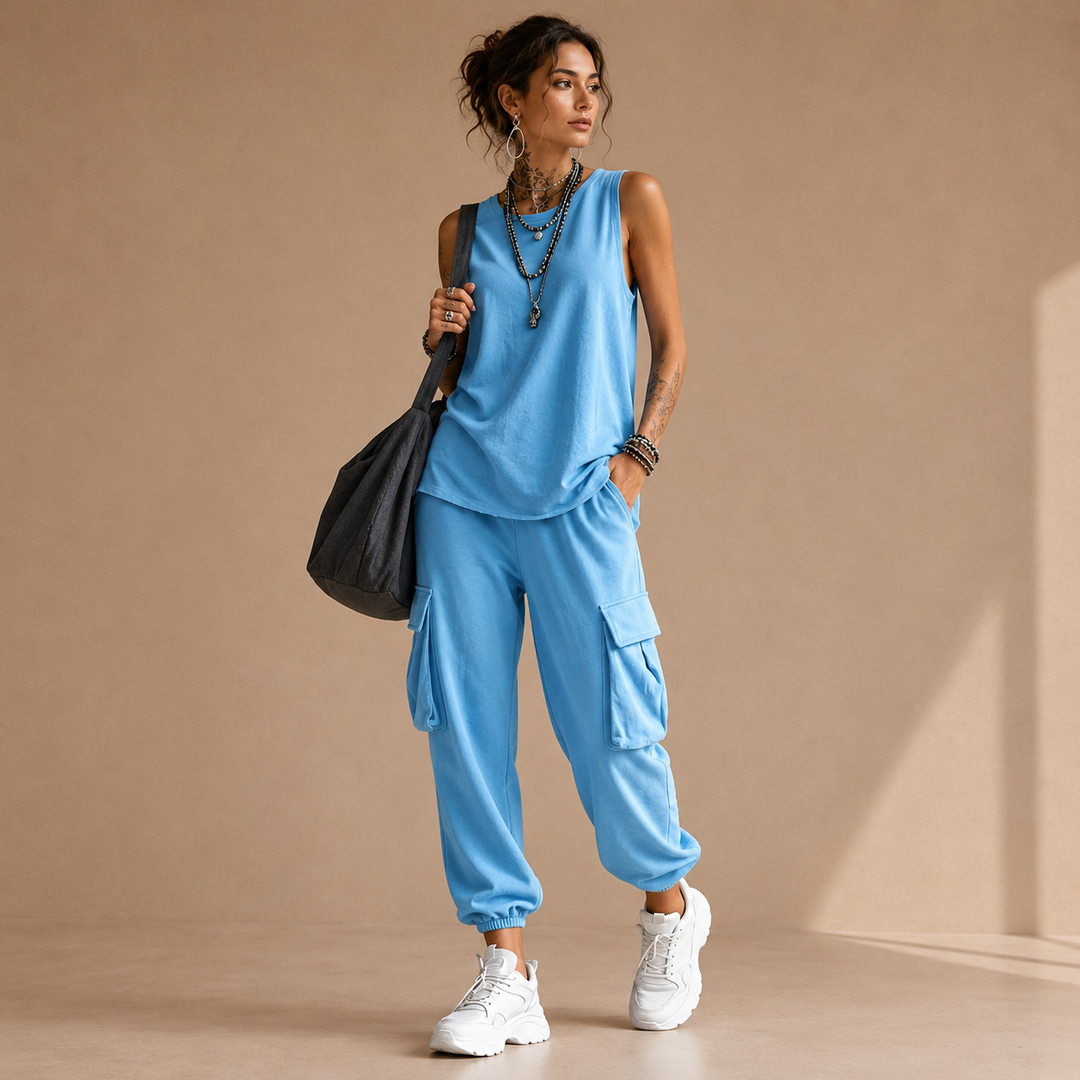 Nina | Casual Cargo Set