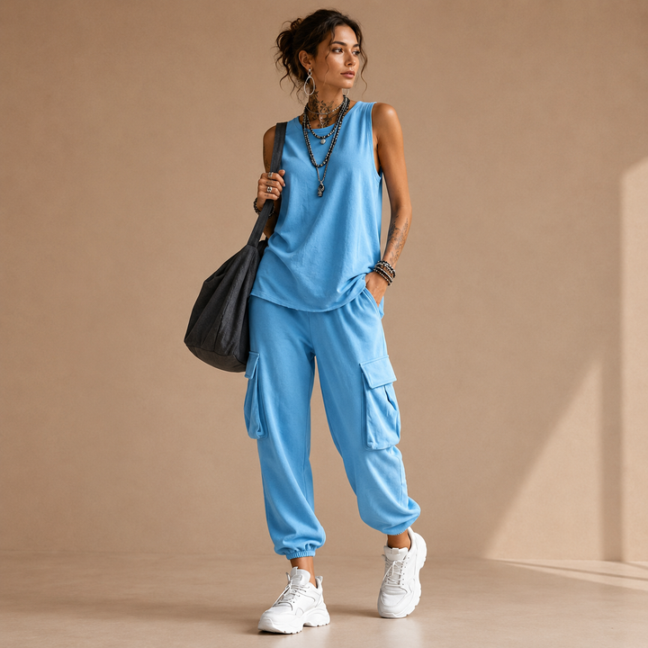 Nina | Casual Cargo Set
