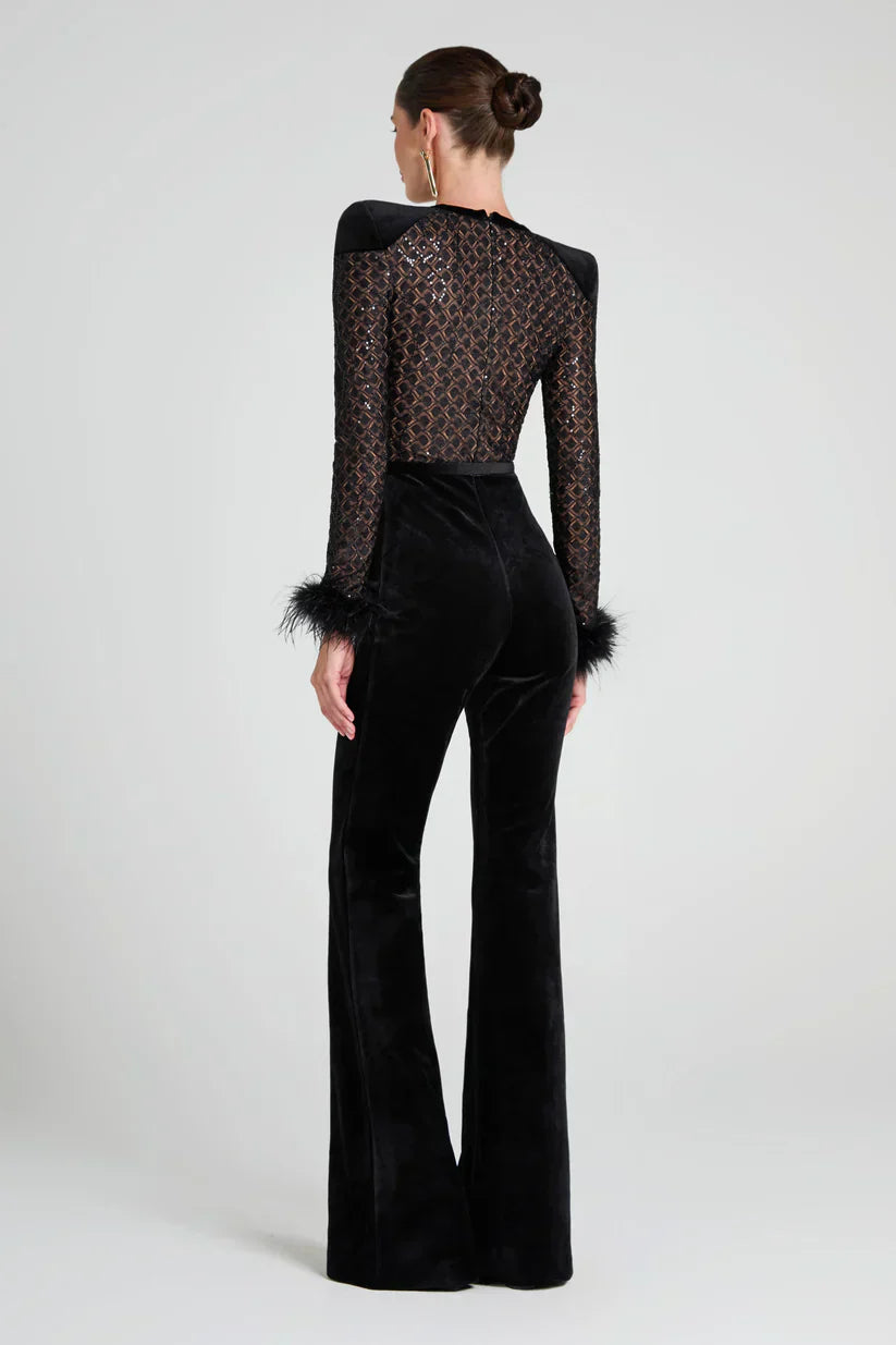 Darla Glam Strapless Jumpsuit