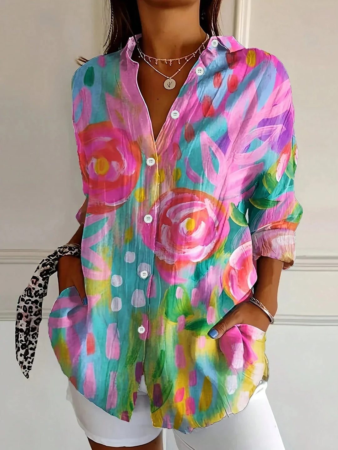Women's Blouse | Abstract Print