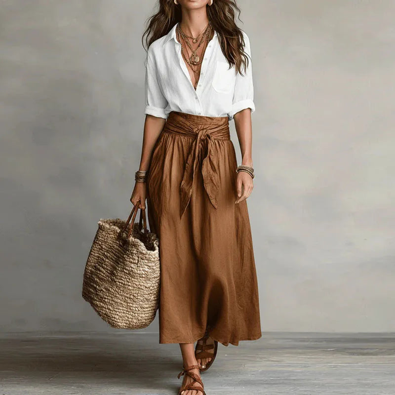 Jeanelle Linen Co-Ord Set