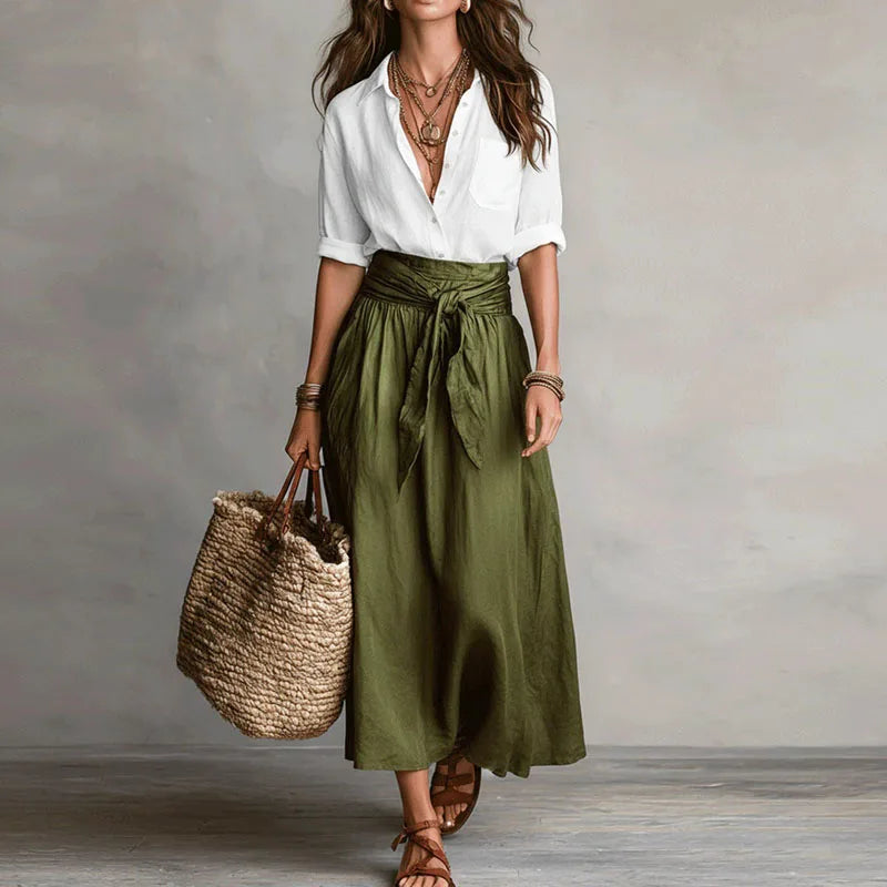 Jeanelle Linen Co-Ord Set