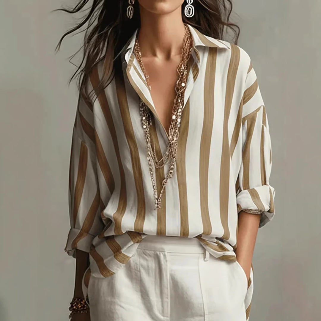 Amaris Linen Dress Shirt