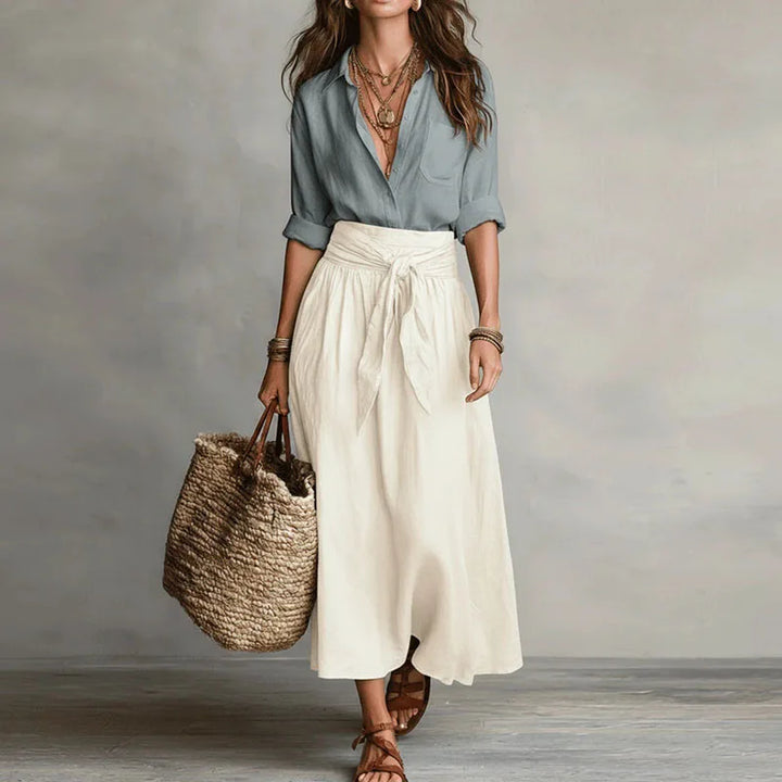 Jeanelle Linen Co-Ord Set