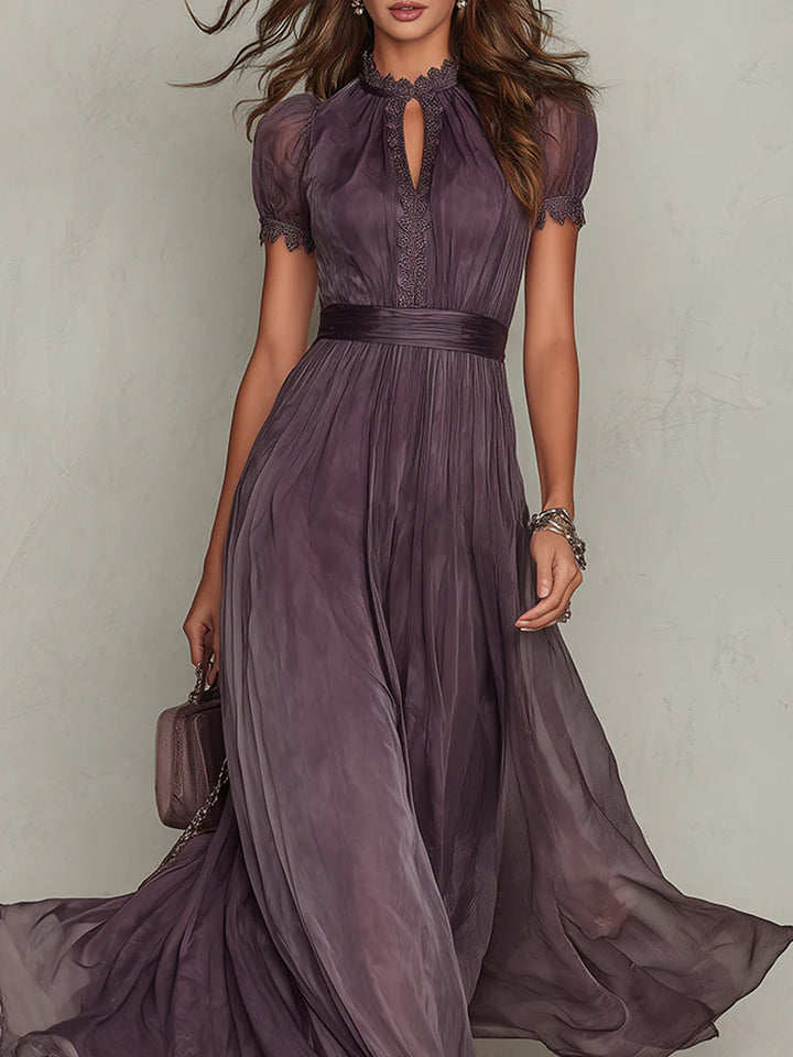 NOVA | Flowing Maxi with Sculpted Waist and Timeless Grace