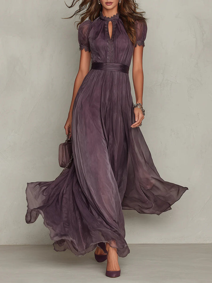 NOVA | Flowing Maxi with Sculpted Waist and Timeless Grace