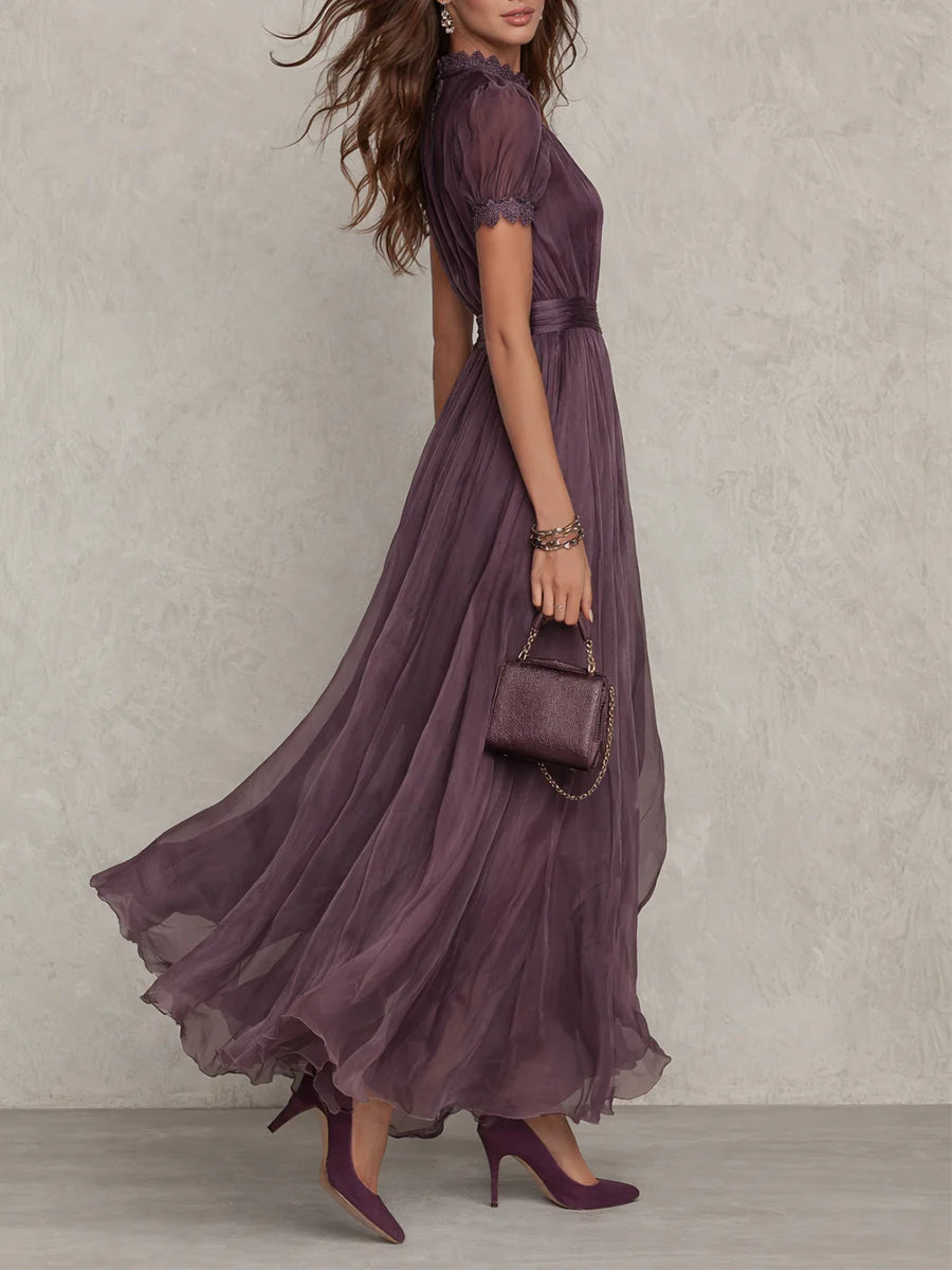 NOVA | Flowing Maxi with Sculpted Waist and Timeless Grace