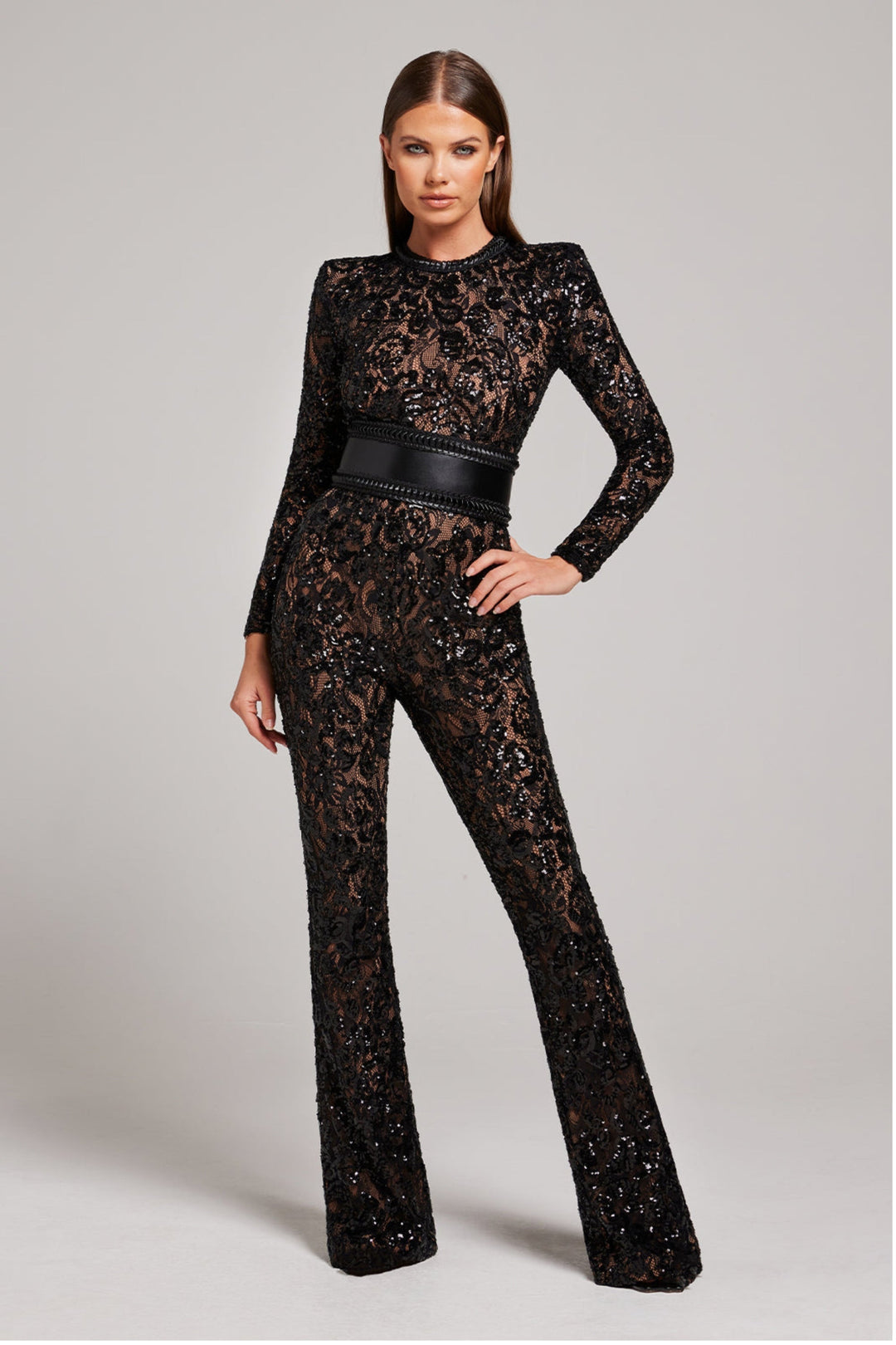 Ariella Romantic Lace One-Piece