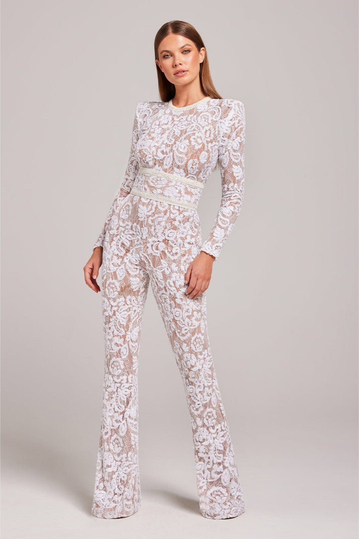 Ariella Romantic Lace One-Piece
