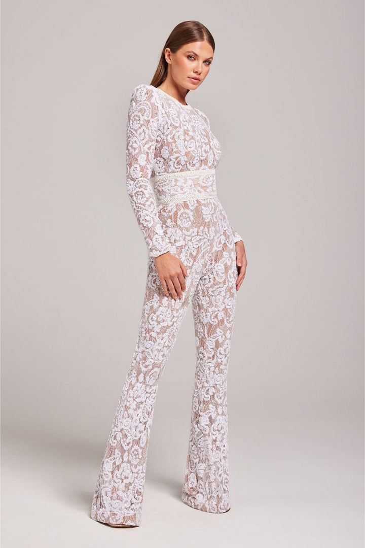 Ariella Romantic Lace One-Piece