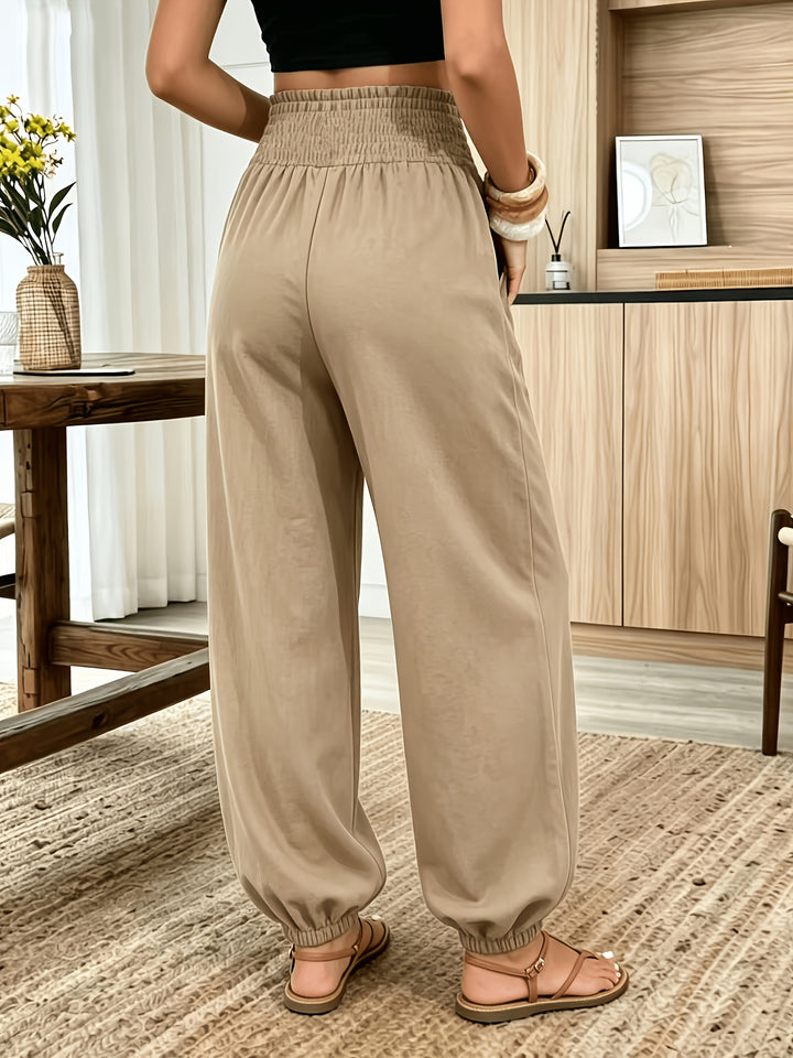 Maya | Smocked Lantern Pants