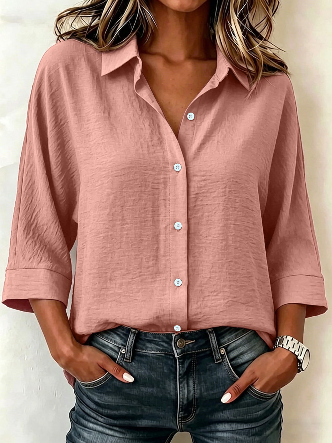 Clara | Classic Button-Up Shirt