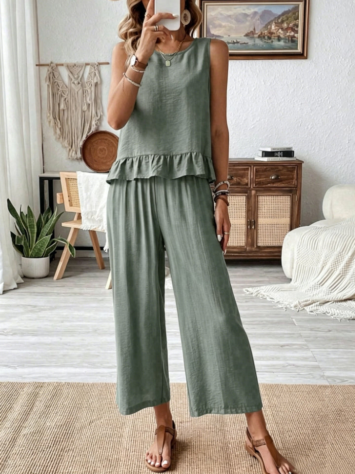 Willow | Ruffled Resort Set