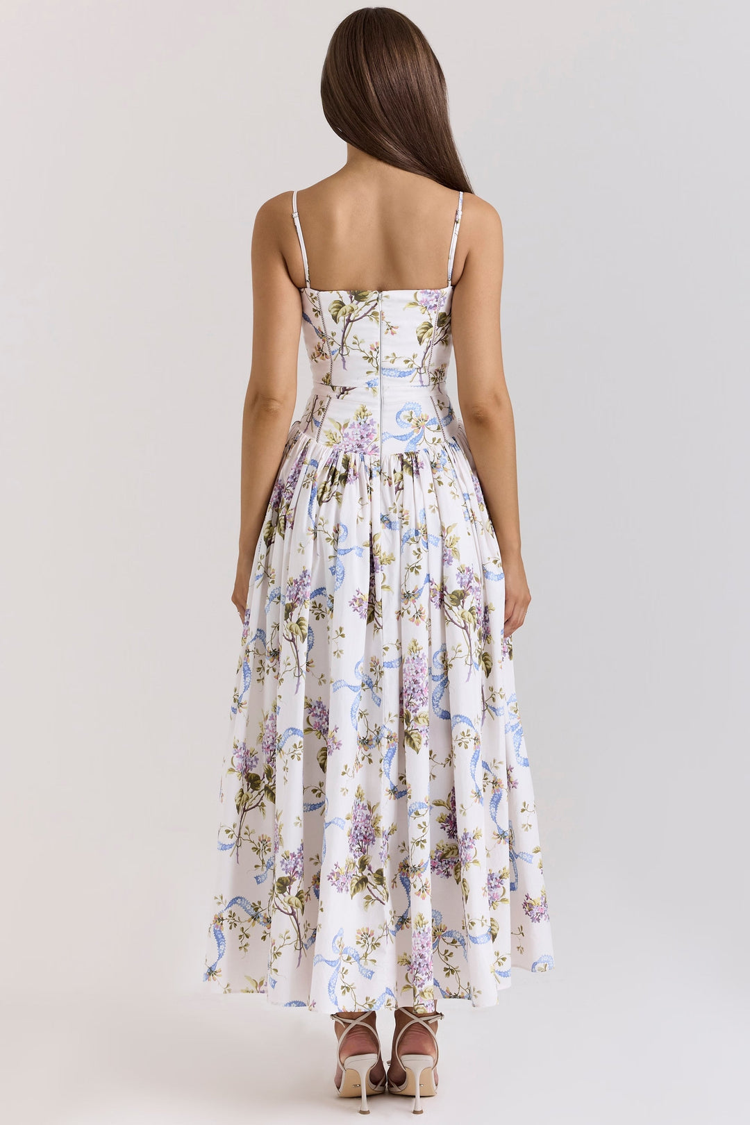 Ysabella Draped Maxi Dress