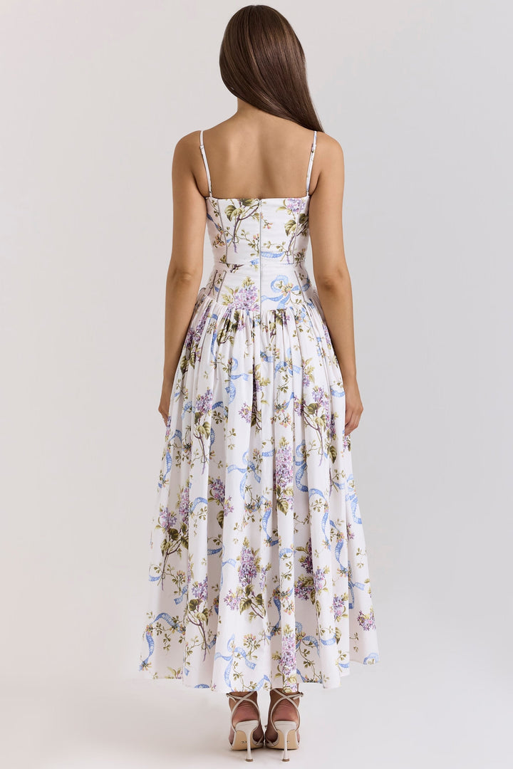 Ysabella Draped Maxi Dress